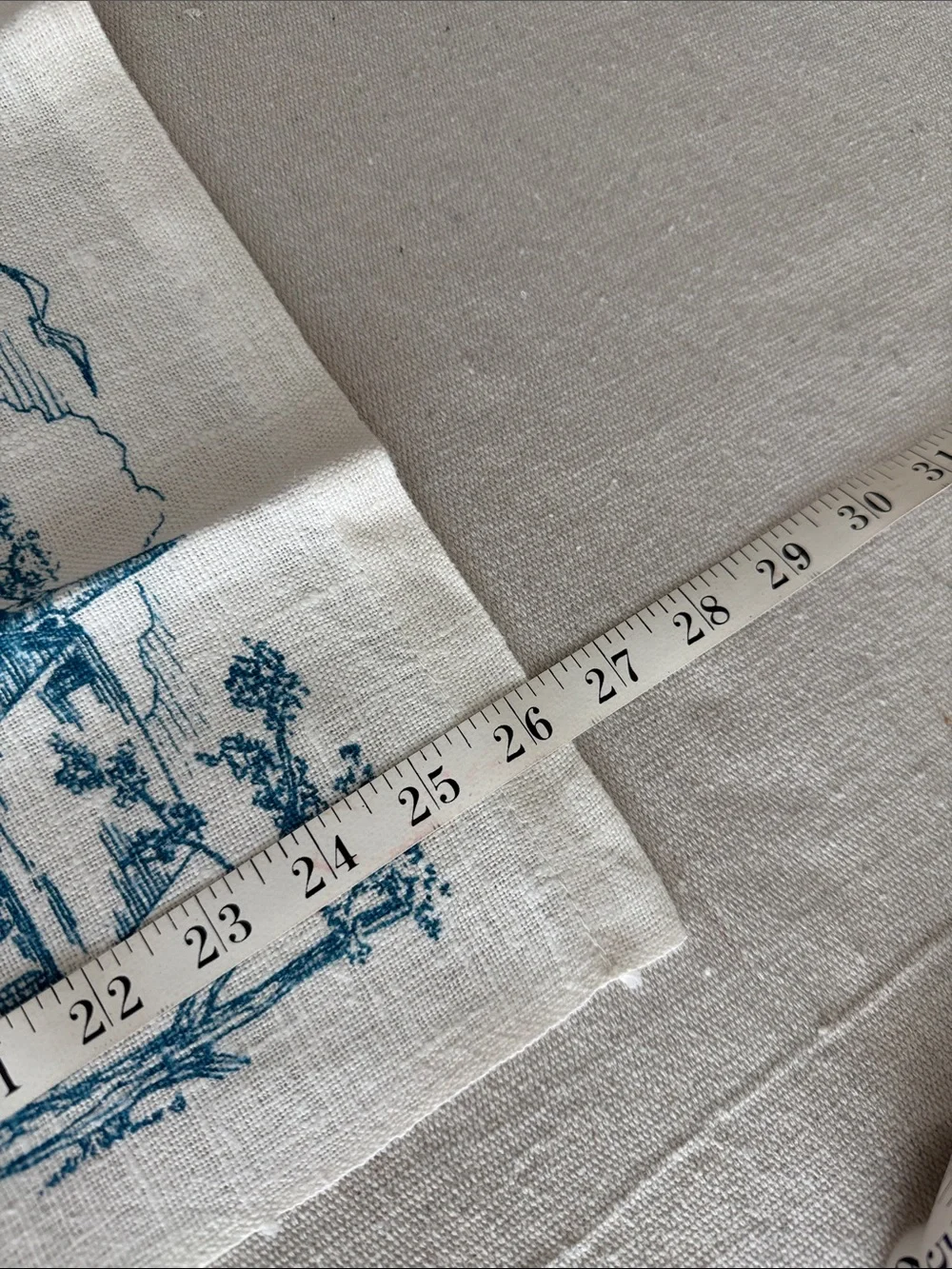 VTG San Juan Islands 100% Pure Linen Tea Towel by Lisa Nash